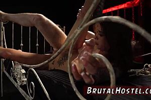 Felicity feline's forest bdsm solo gets extreme and wild 😈🌲