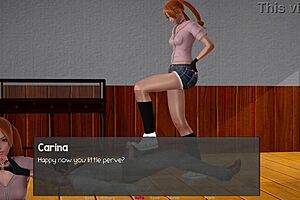 Headmaster femdom fantasy orgy shaves pussies for group master play part 3