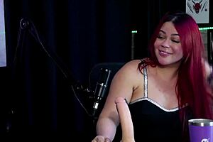 oh man, i'm showin' off my blowjob skills then shovin' this vibrator in my pussy... i cum so easy durin' anal sex, bad aninha style