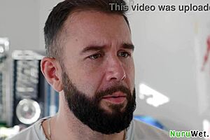 Anna Claire Clouds Prepares Client For Petite Nuru Massage