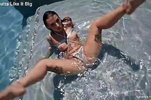 Ivy Lebelle's Intense Anal Assfucking Deepthroat Gagging