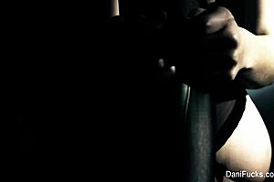 Sexy Brunette Dani Daniels Masturbates Big Tits and Pussy