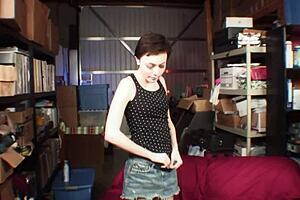 Pixie-Haired Cutie Takes Every Inch Of Massive Black Cock