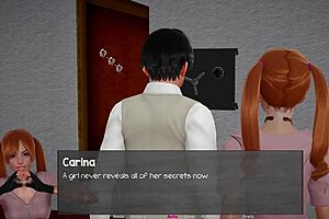 Headmaster femdom fantasy orgy shaves pussies for group master play part 3