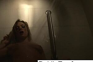Sexual Dahlia's Naughty Shower Masturbation With Tits And Pussy