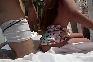 Latina fuck doll tempts with outdoor toy play and orgasm while partner calls intrigued
