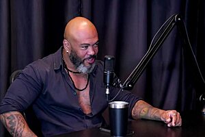 Annie Clementine Nervous For Anal Tattoo In Wild Sheer Red Orgy