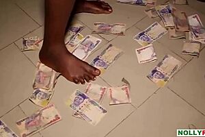 nigerian babe dances then takes big black cock pounding hard