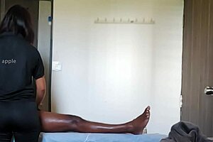 that happy ending massage got caught on cam so hot