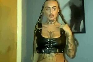 oh fuck yes scottish tattooed teen fingers her tight pussy so hard she squirts