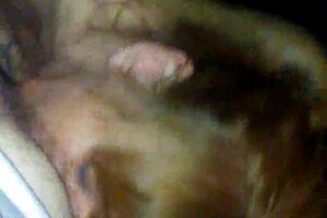 Kimberlie slurps and deepthroats massive monster cock with sloppy enthusiasm