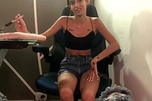 busty blonde sucks then takes doggy hard 🍆😈