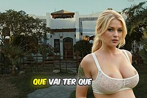 brazilian pregnant babe gives milky blowjob swallowing hot cum eagerly