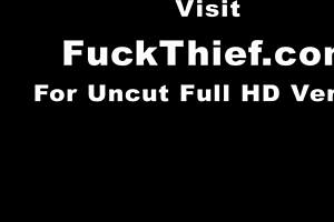 daisy pleads with guard after shoplift bust begs for sneaky garage fuck