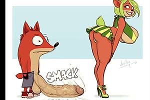 Huge Tits and Monster Cock in Best Deilhs Crash Powergirl Wonder Woman Cum Fest