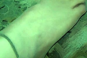 Chubby German Feet Tease in Sheer Pantyhose