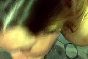 morning blowjob turns sloppy deep with nasty spit and swallow