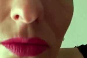 submissive shaved fuckslut vilja endures rough maledom humiliation