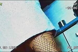 Vintage Housewife's Sexy Stockings Lead to Homemade Blowjob and Cum on Tits Sex Tape