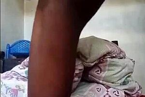 i drenched kitchen playing cooking stick in my wet pussy