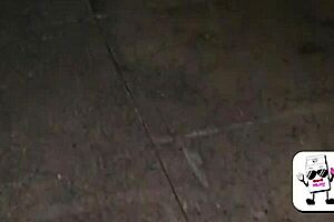 milky peruvian wife bent over for sneaky anal in brazil