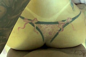 black chocolate cock bareback pounds big ass creampie flooding her loving every drop