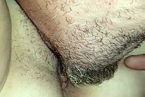 Girlfriend deepthroats big black cock interracial blowjob