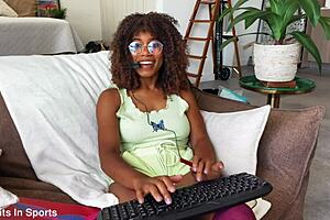 Jenna gets wildly horny in this full solo scene