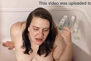 filthy cheating slut gulps piss while boyfriend slaves at work