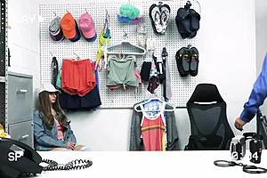 Caught Shoplifting? Officer Leads Petite Thief to Office