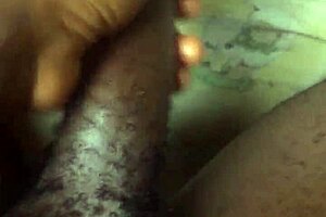 bbc throbs hard during intense solo stroke session