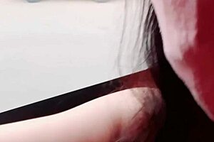 petite amateur gives public bus blowjob thrill