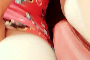 petite amateur gives public bus blowjob thrill