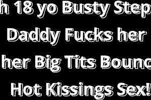 Busty 18yo Fucked Missionary Tits Bouncing Kissing