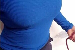 Real nurse reveals her big ass skills on patient in hospital sex tape.