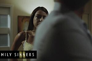 slender babe yields to relentless big cock sexual demands