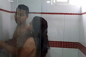 you enter while i'm showering we fuck hard