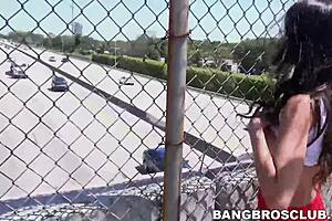 i'm latina babe hammered by muscular big cocks outdoors