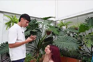 hey gardener, these colombian hotties crave your huge cock pounding