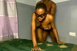 Ever wonder why that ebony beauty moaned so loud on her stepbrother's cock first thing?