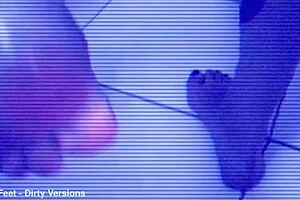 Oh Mistress Ravena, Kink Barbie licks your dirty feet deliriously!