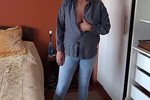 i jerk off watching her huge curvy ass sway turning her wild with lust