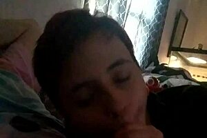 deep passion surges as slut savors sucking fat monster cock