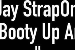 Sara jay straps on to fuck ryan smile's juicy curvy booty