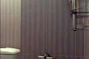 Ha Yen trembles with passion bent over bathroom sink taking big tits pounding from VIP