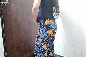 i'm pounding this desi milf doggystyle, her loud moans driving me wild with creampie finish