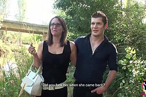 i joined naughty glasses sluts for hardcore threesome anal pussy pounding