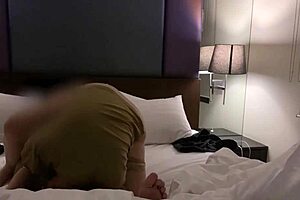 hidden camera catches intense rough fuck ending in hot FACESHOT