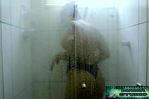 Blonde milf mama squirts huge after workout toy frenzy