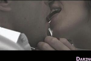 classy euro babe fucked hard with cumshot finish